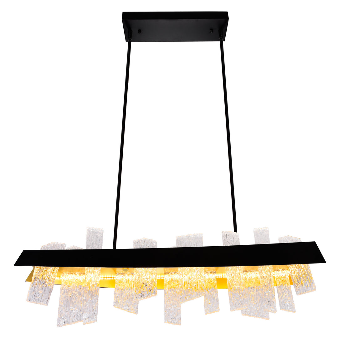 CWI Guadiana 1246p39-101 Pendant Light - Black