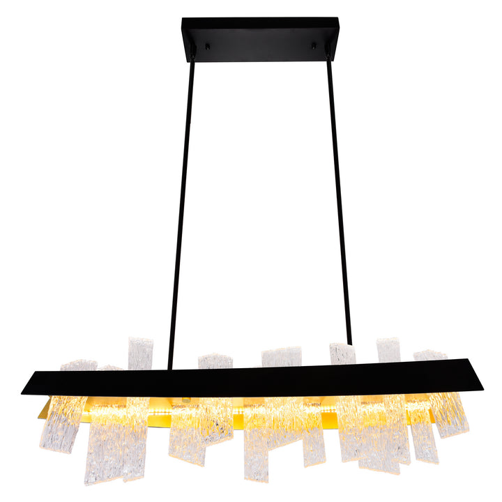 CWI Guadiana 1246p39-101 Pendant Light - Black