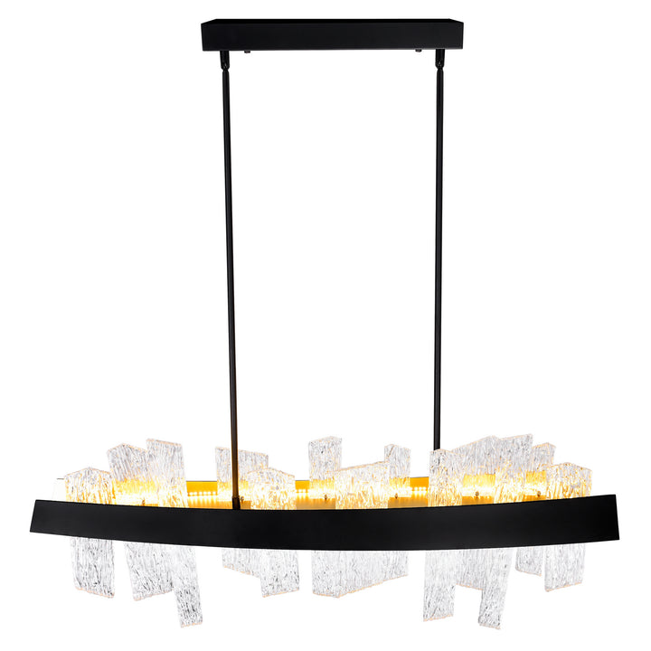 CWI Guadiana 1246p39-101 Pendant Light - Black