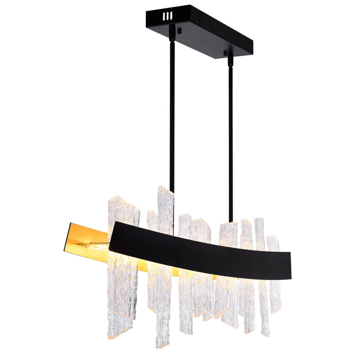 CWI Guadiana 1246p39-101 Pendant Light - Black