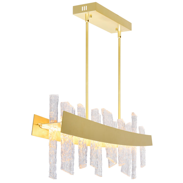 CWI Guadiana 1246p39-602 Pendant Light - Satin Gold