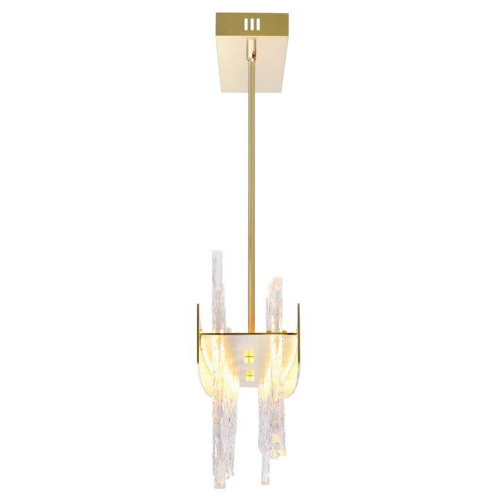 CWI Guadiana 1246p39-602 Pendant Light - Satin Gold