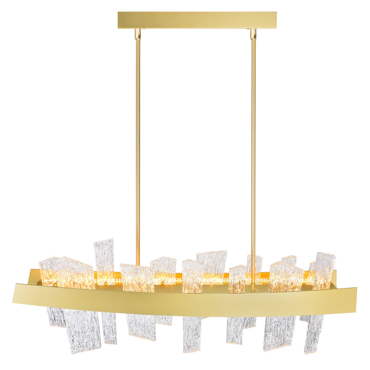 CWI Guadiana 1246p39-602 Pendant Light - Satin Gold