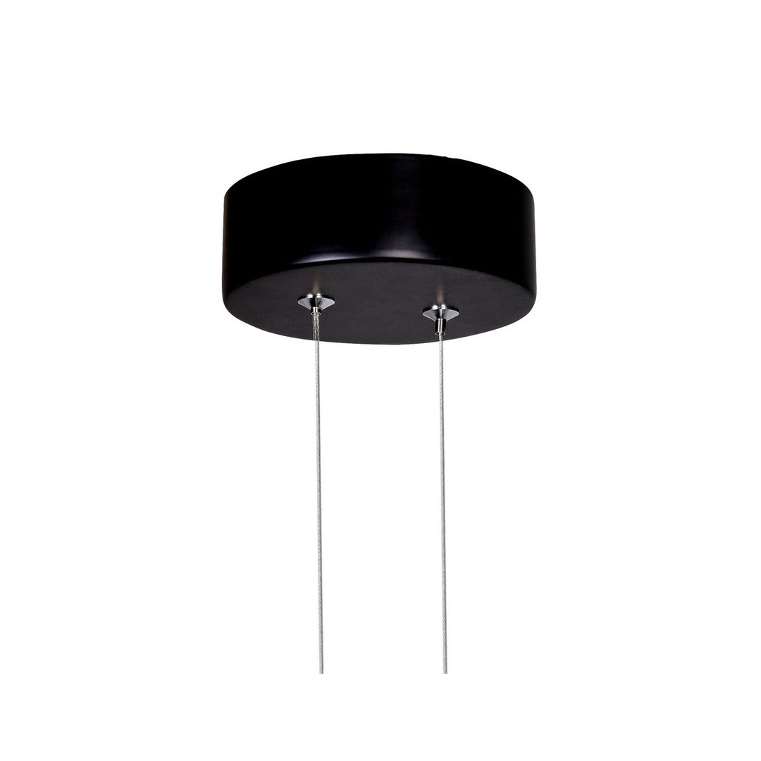 CWI Pulley 1297p10-1-101 Pendant Light - Black