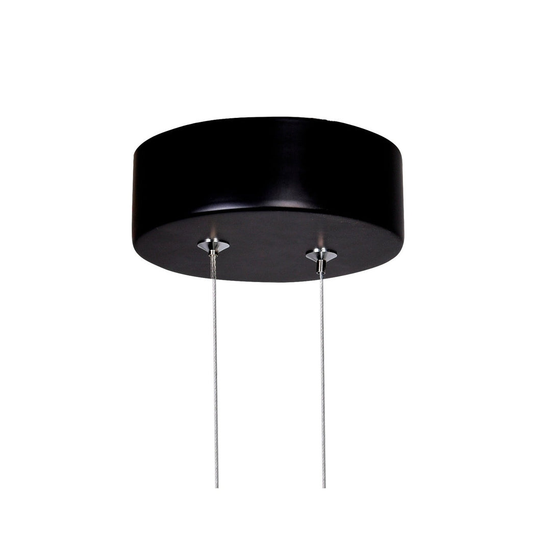 CWI Pulley 1297p12-1-101 Pendant Light - Black