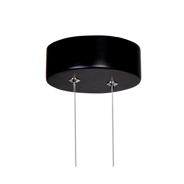 CWI Pulley 1297p8-1-101 Pendant Light - Black