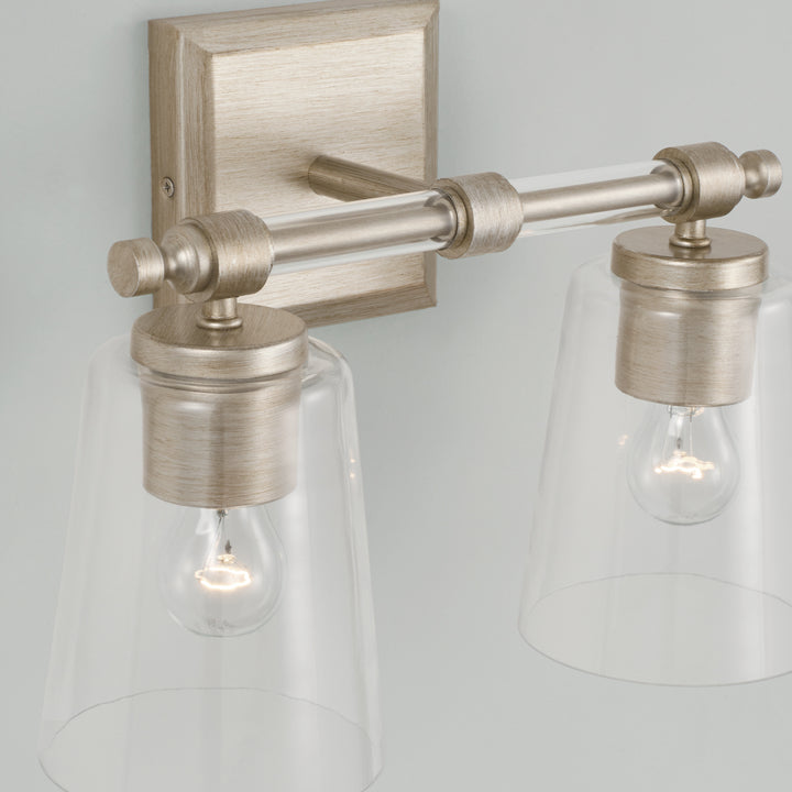 Capital Breigh 144821BS-523 Bath Vanity Light 14 in. wide - Brushed Champagne