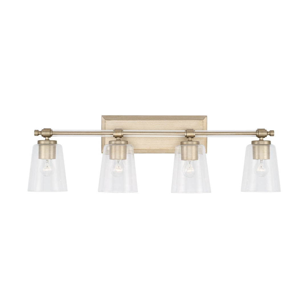 Capital Breigh 144841BS-523 Bath Vanity Light 32 in. wide - Brushed Champagne