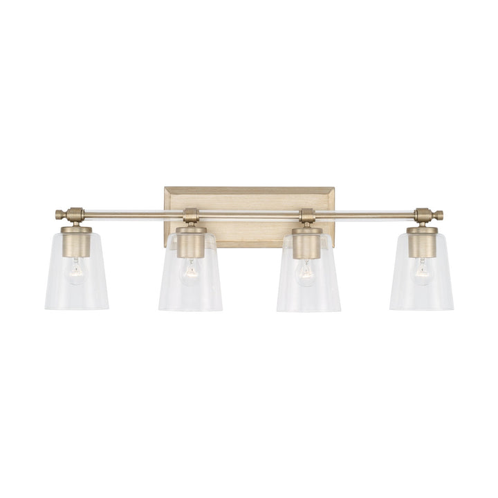 Capital Breigh 144841BS-523 Bath Vanity Light 32 in. wide - Brushed Champagne