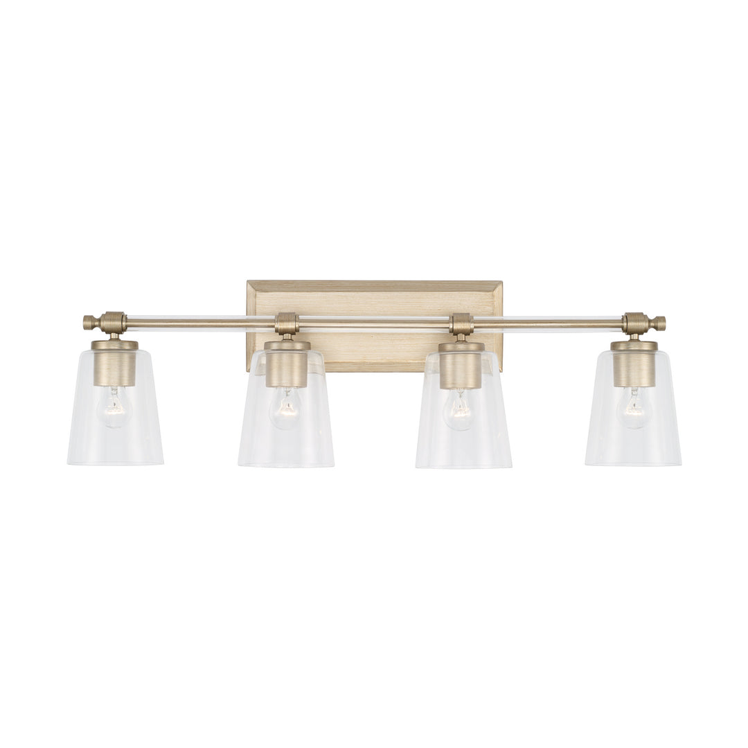 Capital Breigh 144841BS-523 Bath Vanity Light 32 in. wide - Brushed Champagne