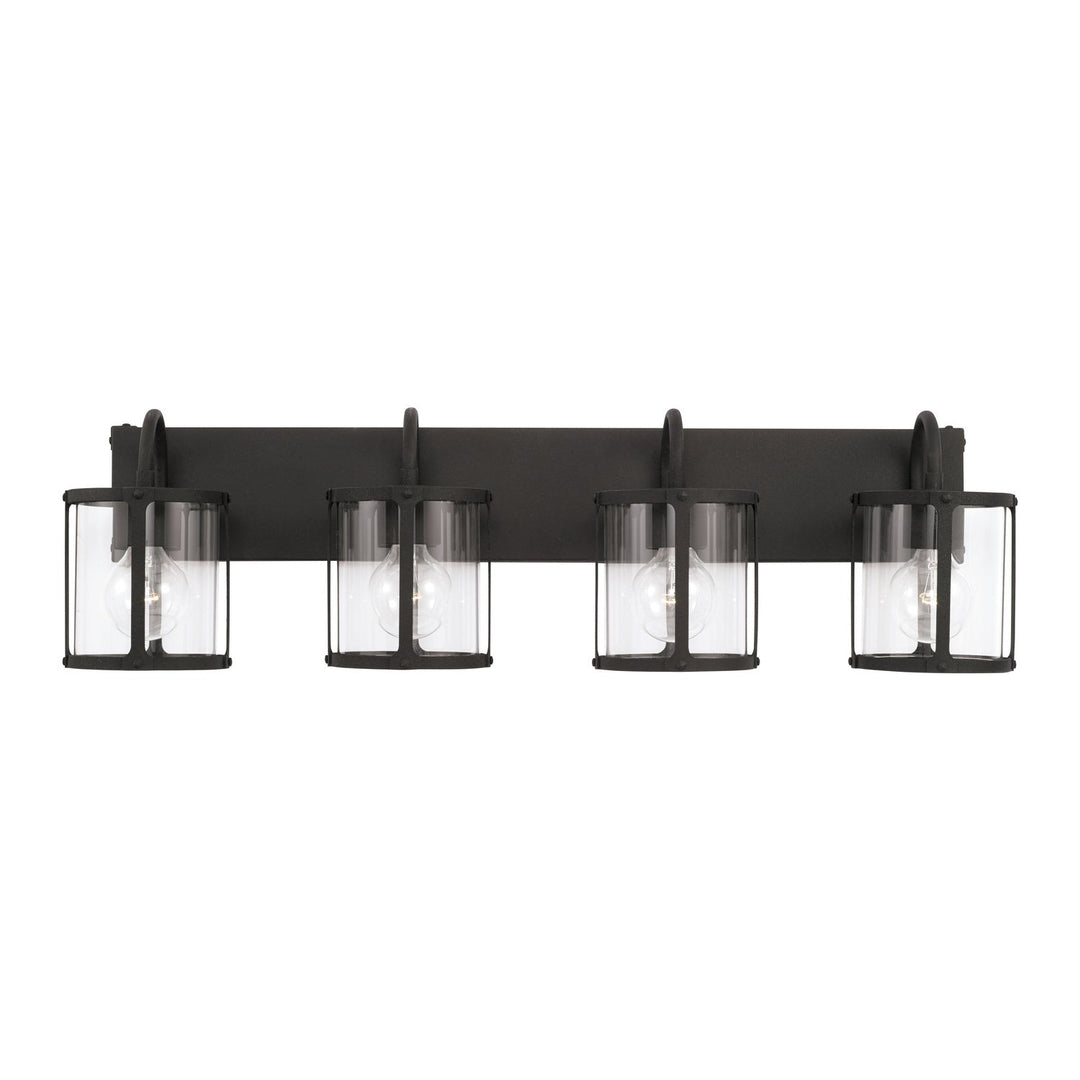 Capital Brennen 144941BI-527 Bath Vanity Light 35 in. wide - Black Iron