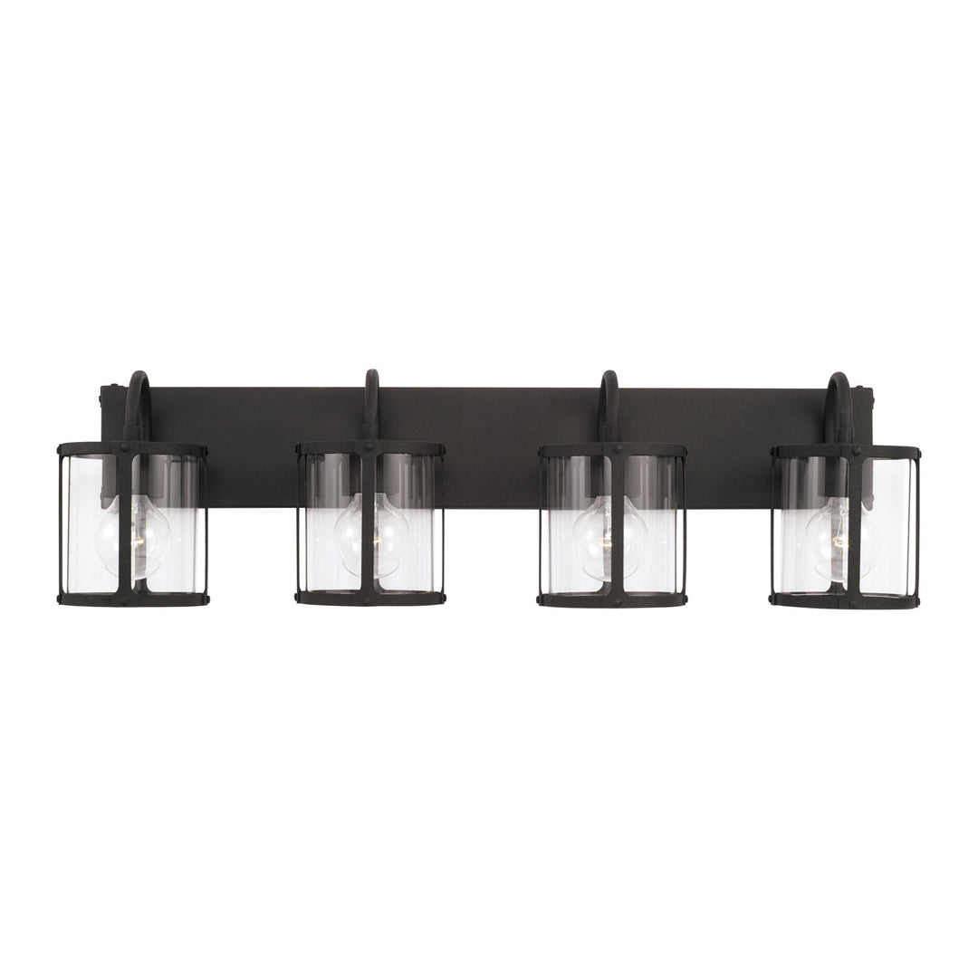 Capital Brennen 144941BI-527 Bath Vanity Light 35 in. wide - Black Iron