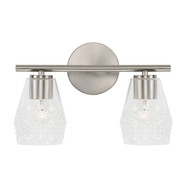 Capital Dena 145021BN-524 Bath Vanity Light 14 in. wide - Brushed Nickel