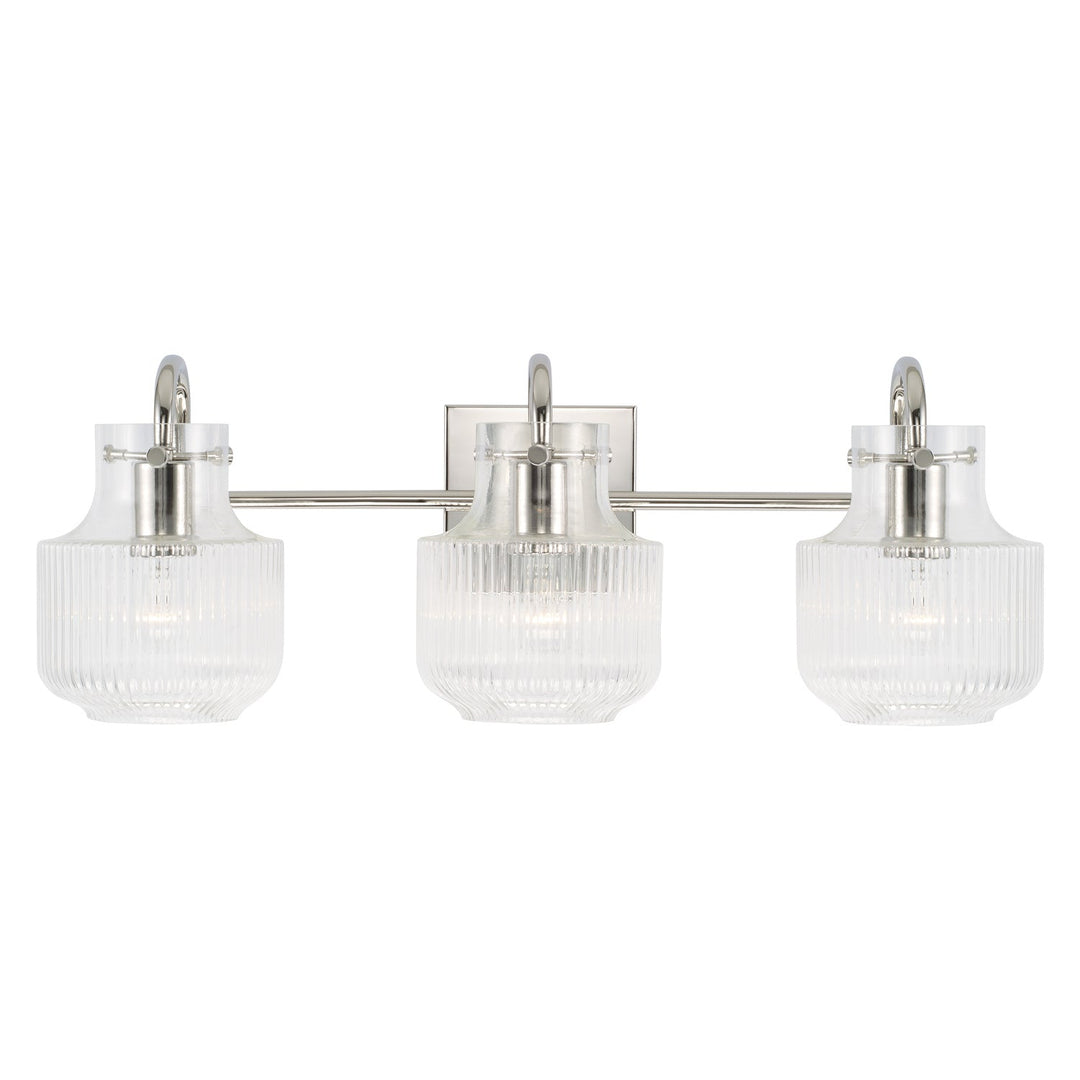 Capital Nyla 145131PN Bath Vanity Light 25 in. wide - Polished Nickel