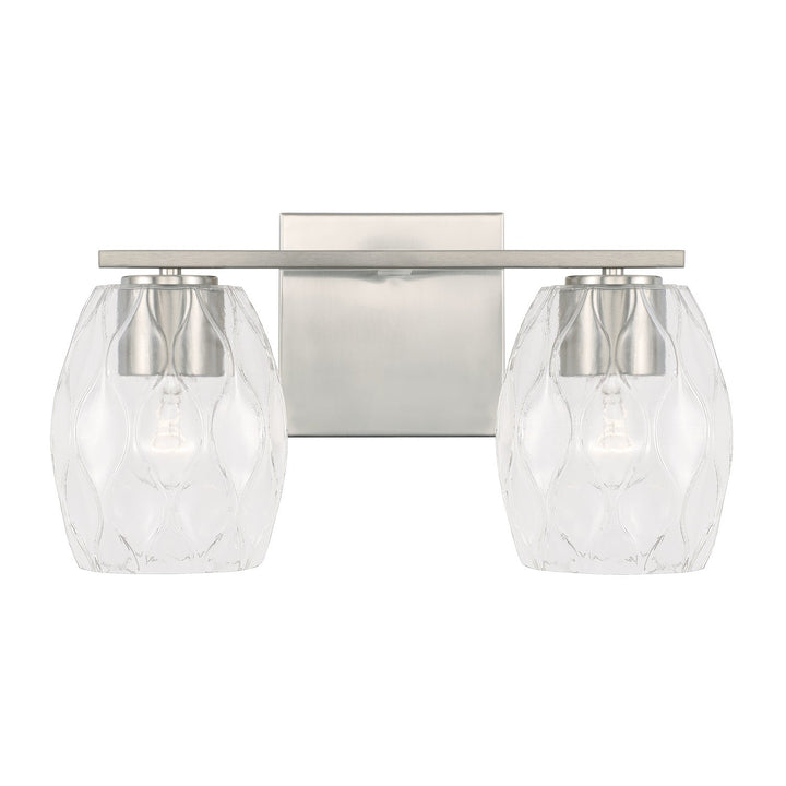 Capital Lucas 145321BN-525 Bath Vanity Light 14 in. wide - Brushed Nickel