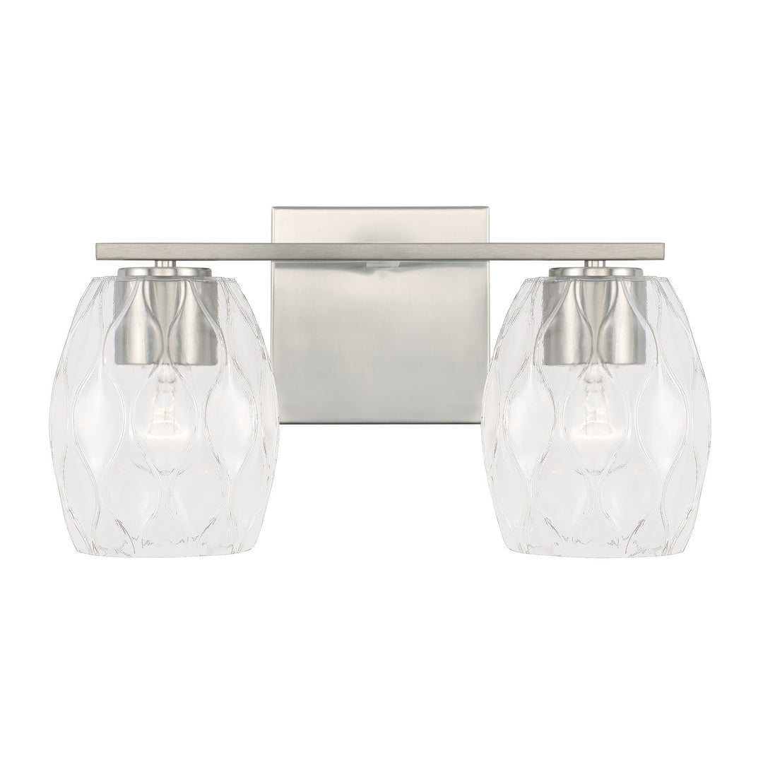 Capital Lucas 145321BN-525 Bath Vanity Light 14 in. wide - Brushed Nickel