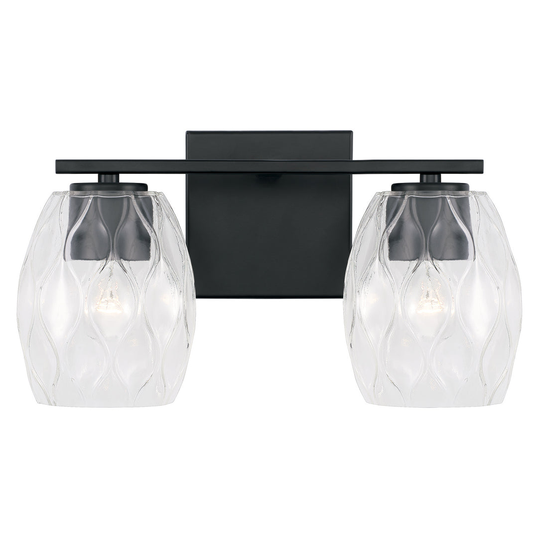 Capital Lucas 145321MB-525 Bath Vanity Light 14 in. wide - Matte Black