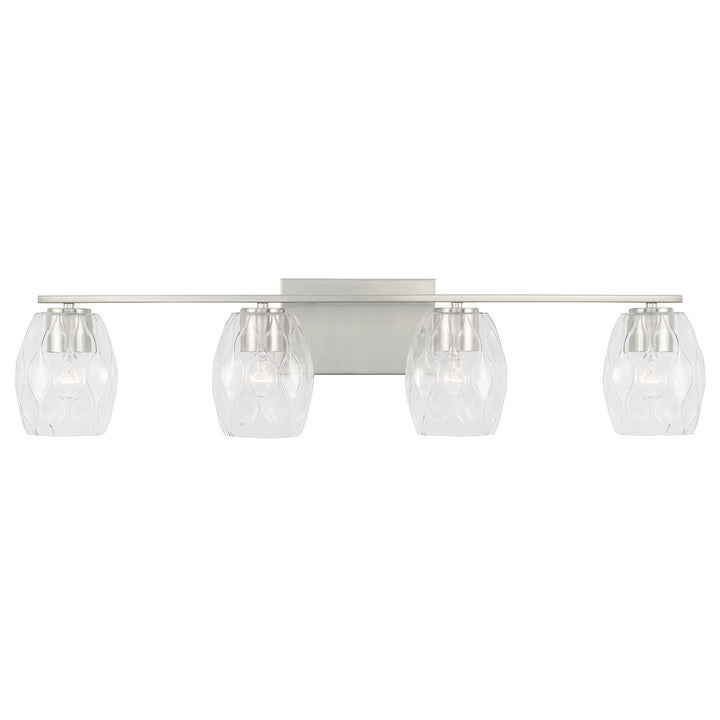 Capital Lucas 145341BN-525 Bath Vanity Light 34 in. wide - Brushed Nickel