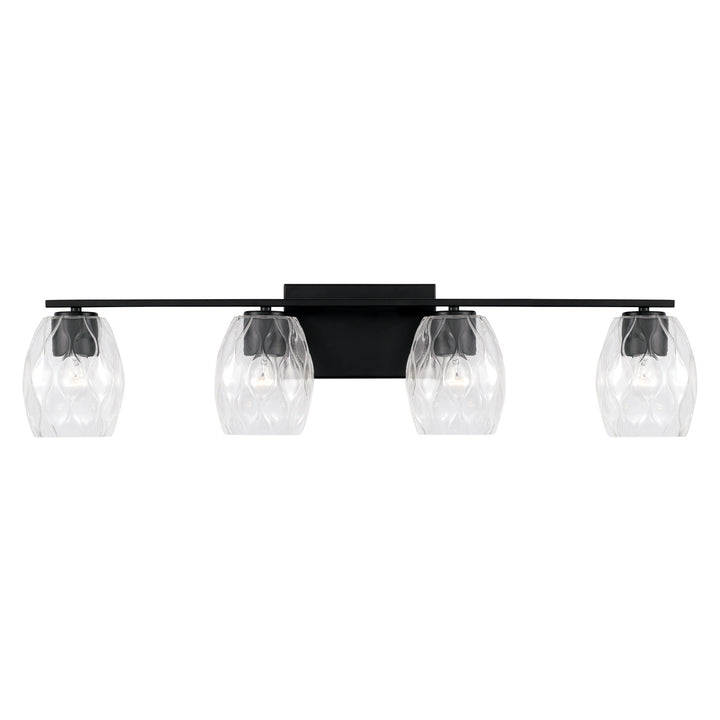 Capital Lucas 145341MB-525 Bath Vanity Light 34 in. wide - Matte Black