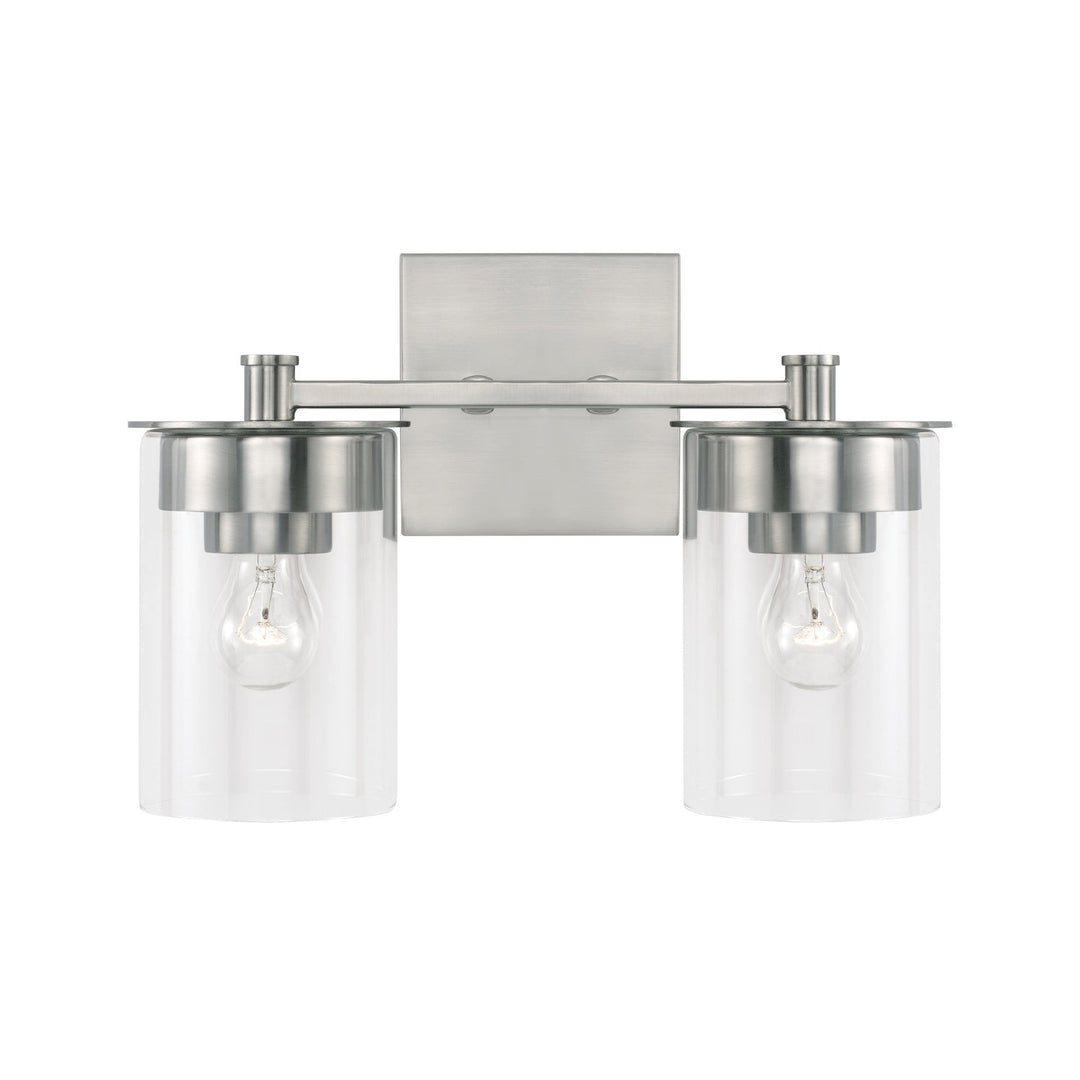 Capital Mason 146821BN-532 Bath Vanity Light 14 in. wide - Brushed Nickel