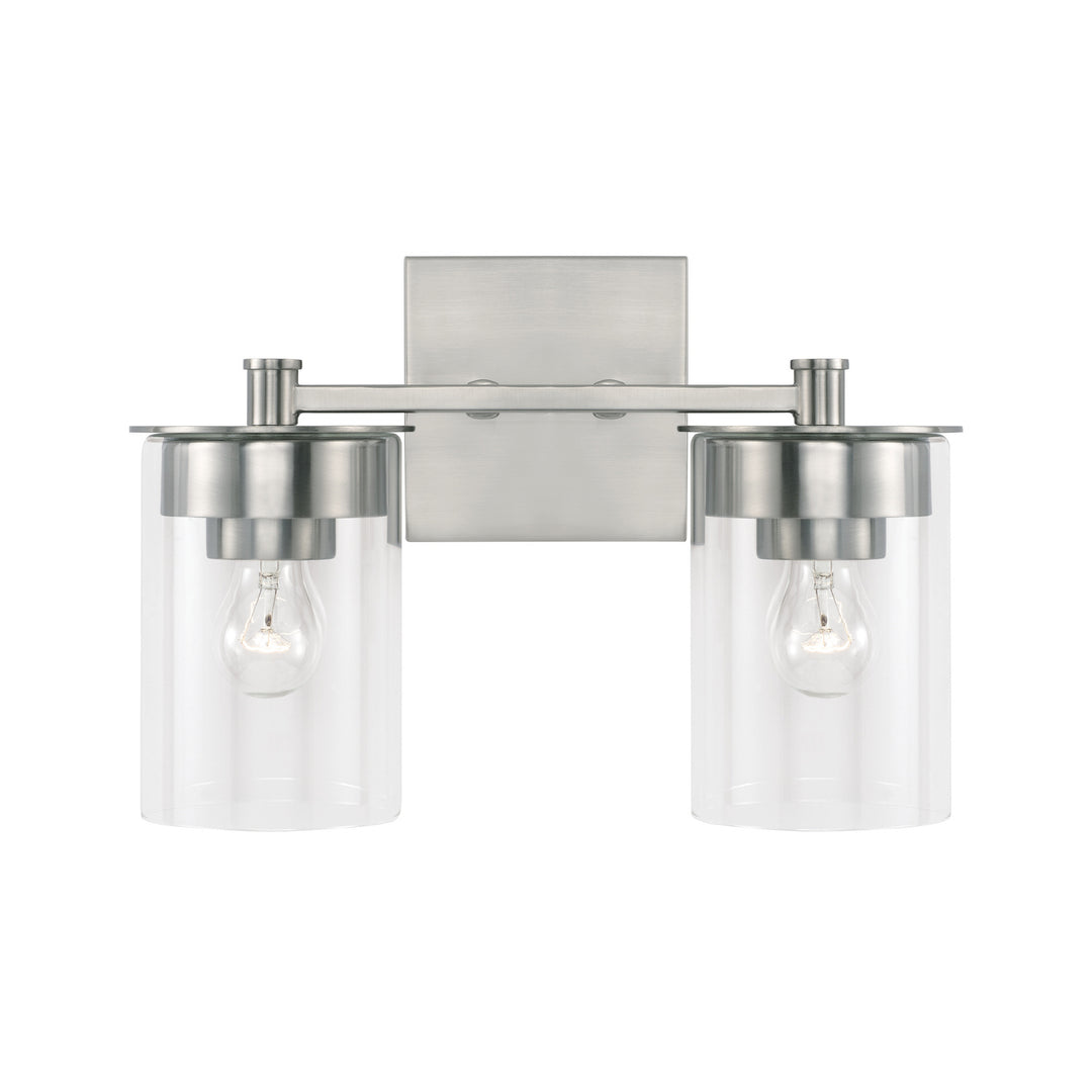 Capital Mason 146821BN-532 Bath Vanity Light 14 in. wide - Brushed Nickel