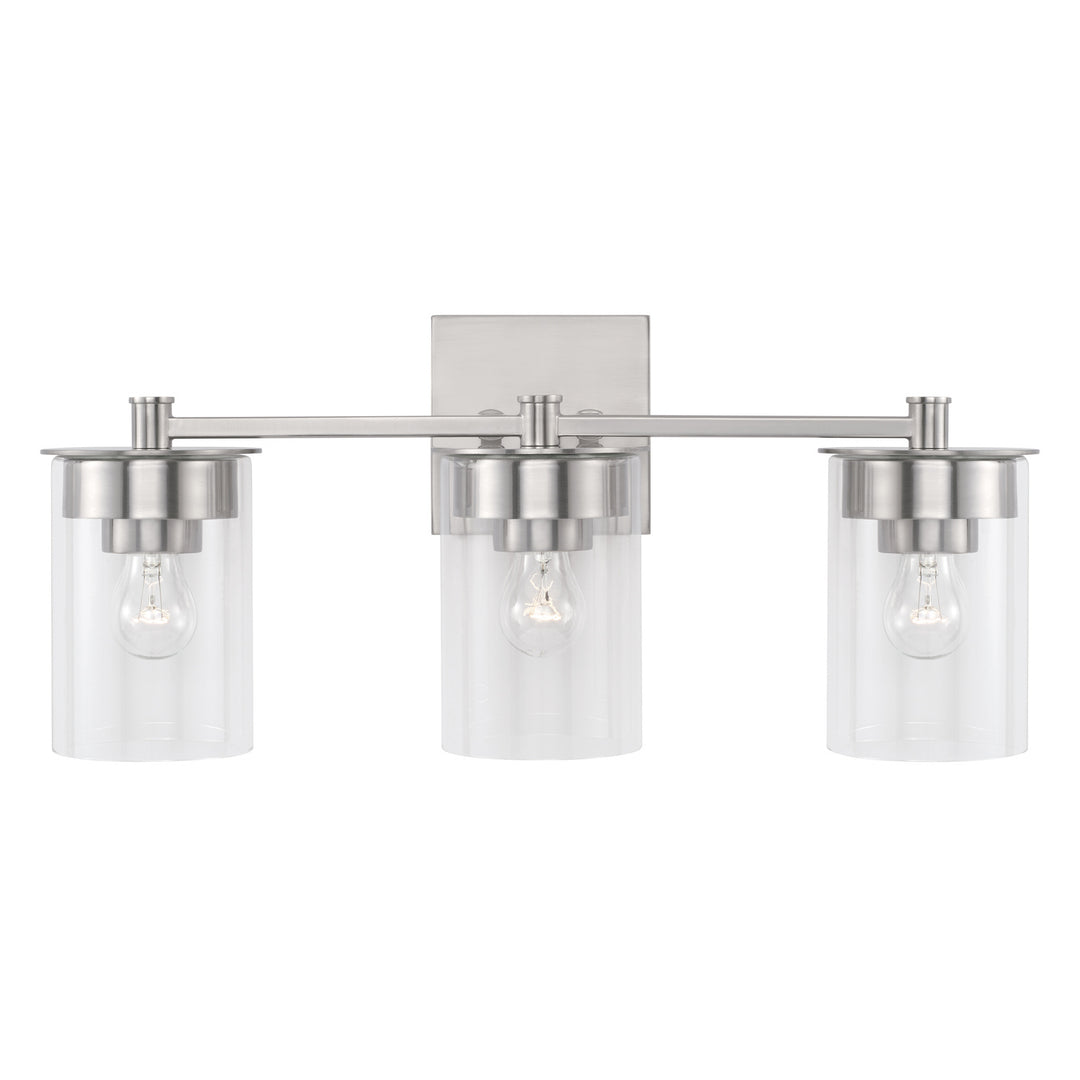 Capital Mason 146831BN-532 Bath Vanity Light 22 in. wide - Brushed Nickel