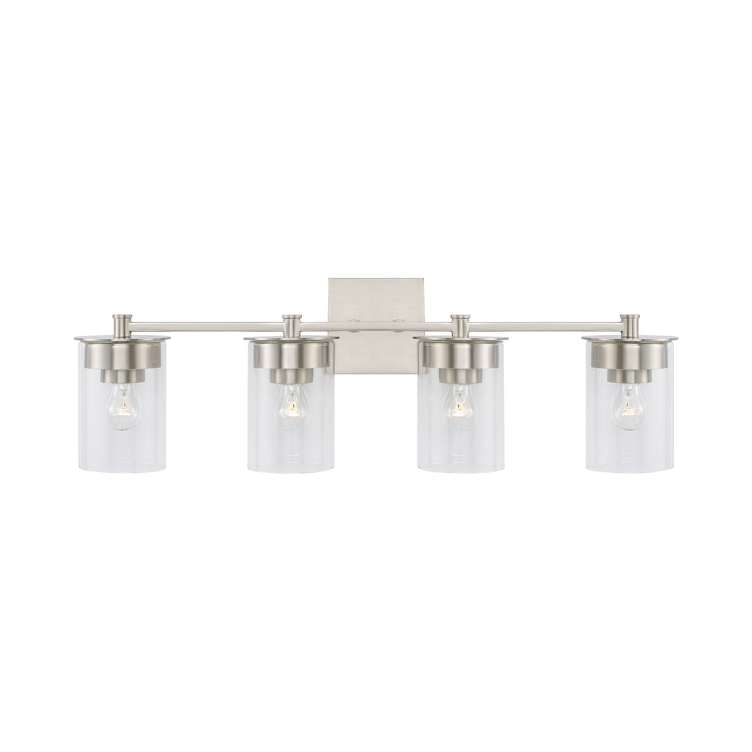 Capital Mason 146841BN-532 Bath Vanity Light 30 in. wide - Brushed Nickel