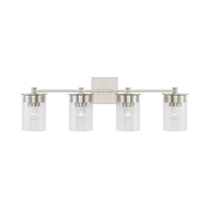 Capital Mason 146841BN-532 Bath Vanity Light 30 in. wide - Brushed Nickel