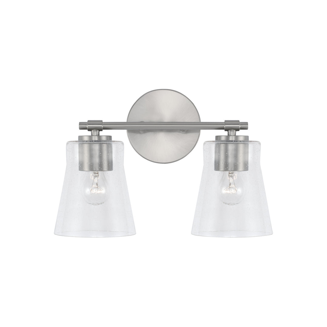 Capital Baker 146921BN-533 Bath Vanity Light 15 in. wide - Brushed Nickel