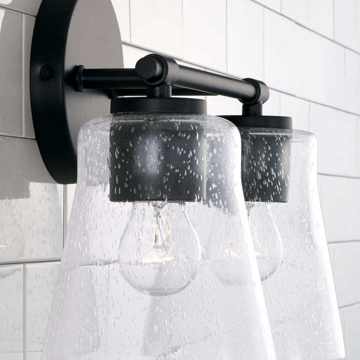 Capital Baker 146921MB-533 Bath Vanity Light 15 in. wide - Matte Black