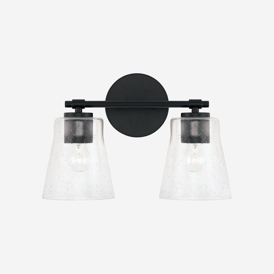 Capital Baker 146921MB-533 Bath Vanity Light 15 in. wide - Matte Black