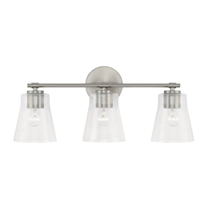 Capital Baker 146931BN-533 Bath Vanity Light 23 in. wide - Brushed Nickel