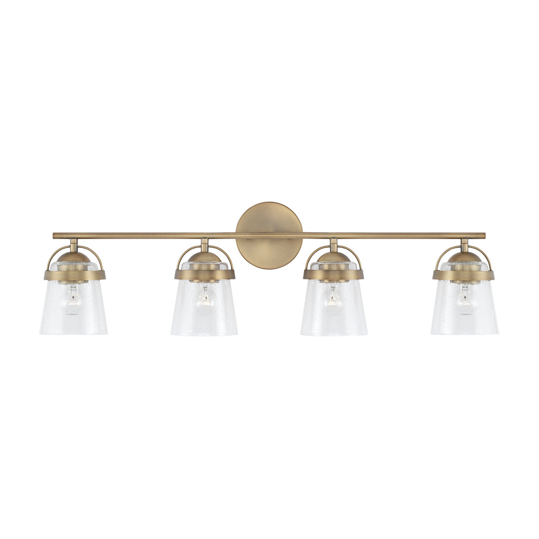 Capital Madison 147041AD-534 Bath Vanity Light 33 in. wide - Aged Brass