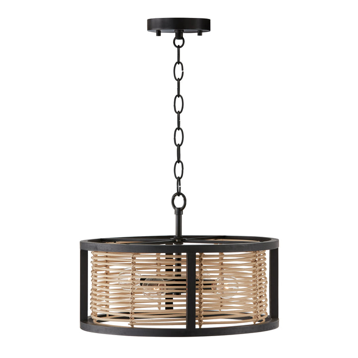 Capital Rico 244041FK Ceiling Light - Flat Black