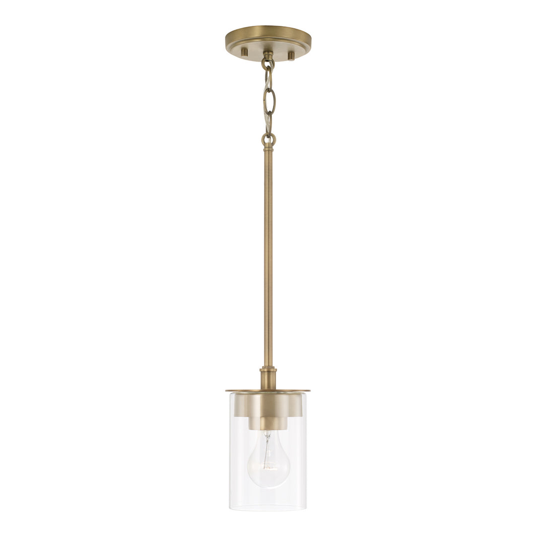 Capital Mason 246811AD-532 Ceiling Light - Aged Brass