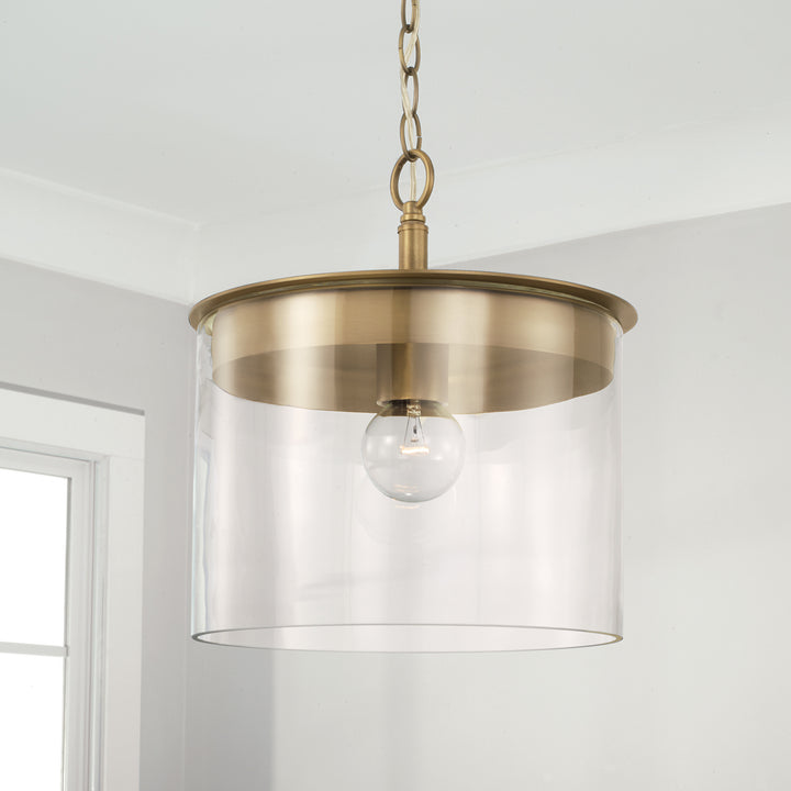 Capital Mason 246812AD Ceiling Light - Aged Brass