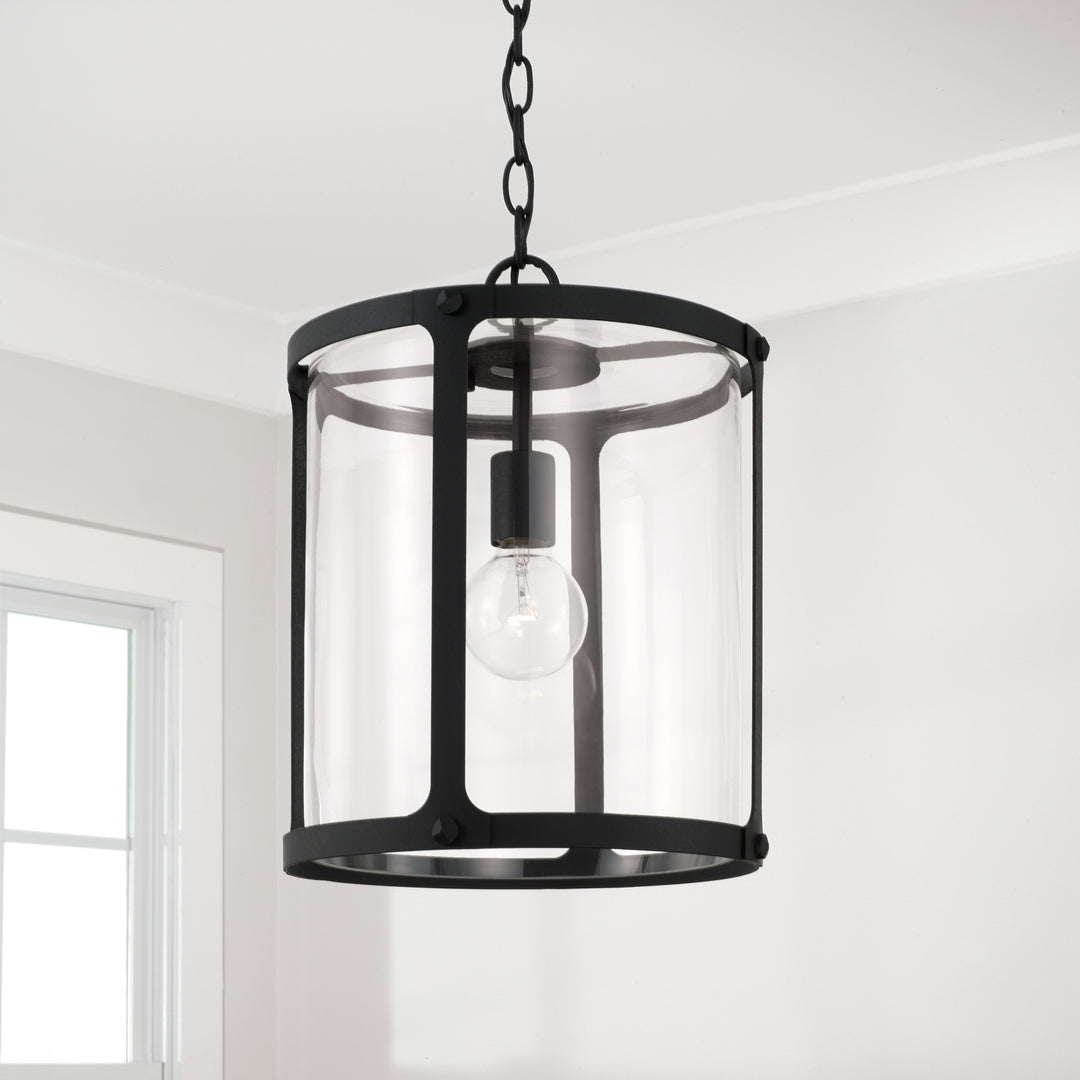 Capital Brennen 344911BI Pendant Light - Black Iron