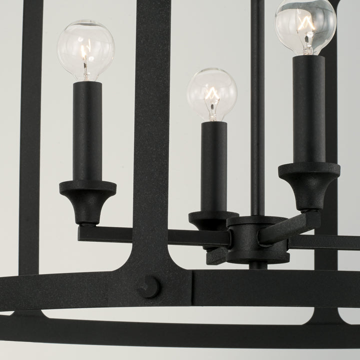 Capital Brennen 344941BI Pendant Light - Black Iron