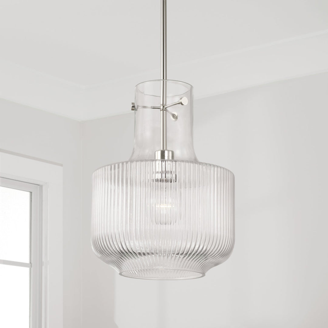 Capital Nyla 345111PN Pendant Light - Polished Nickel