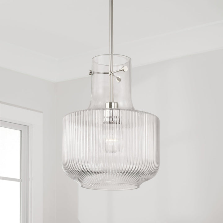 Capital Nyla 345111PN Pendant Light - Polished Nickel