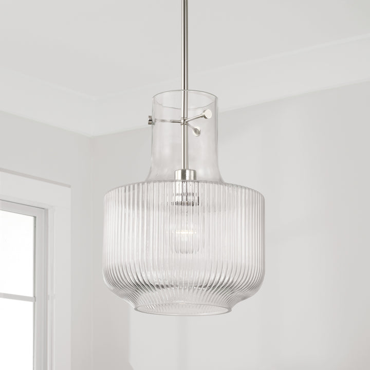 Capital Nyla 345111PN Pendant Light - Polished Nickel