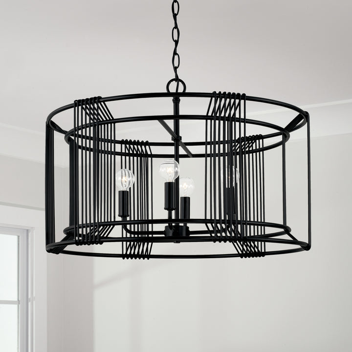 Capital Lennon 346041MB Chandelier Light - Matte Black