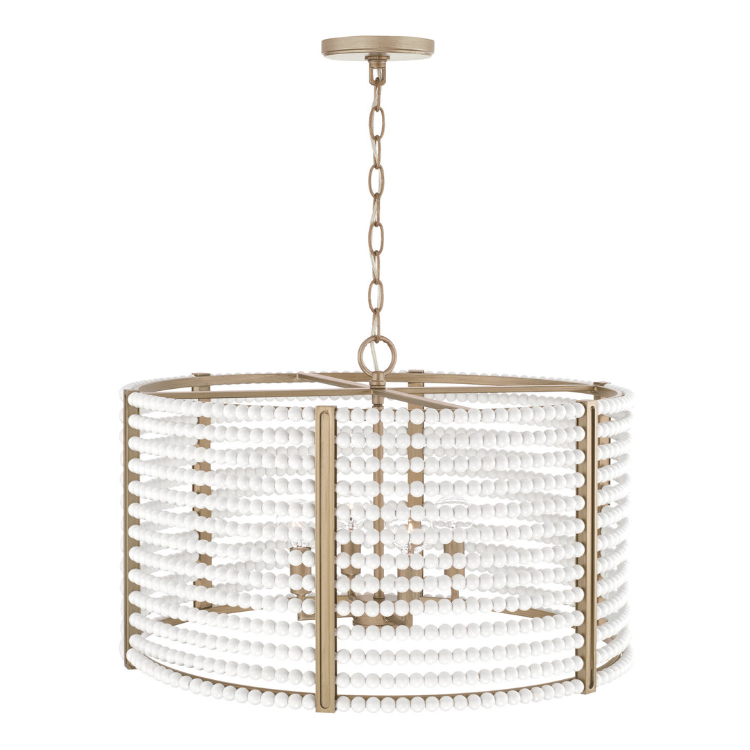 Capital Brynn 347141AP Chandelier Light - Aged Brass Painted