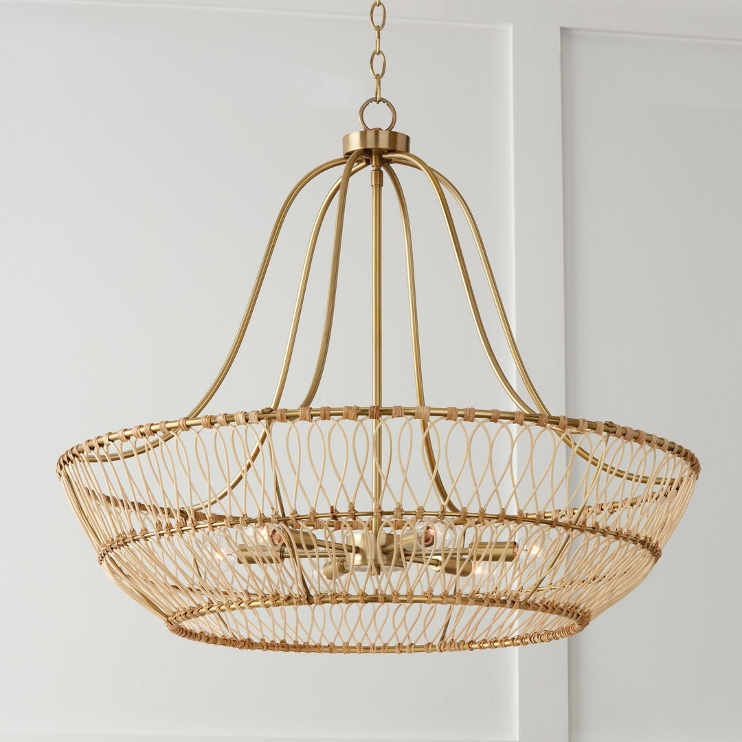 Capital Wren 444161MA Chandelier Light - Matte Brass