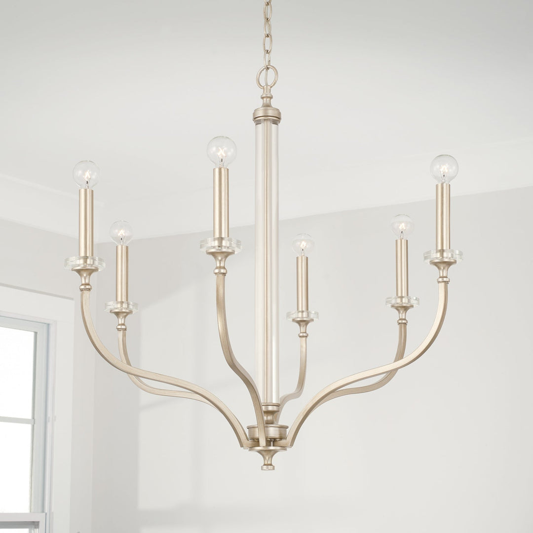 Capital Breigh 444861BS Chandelier Light - Brushed Champagne