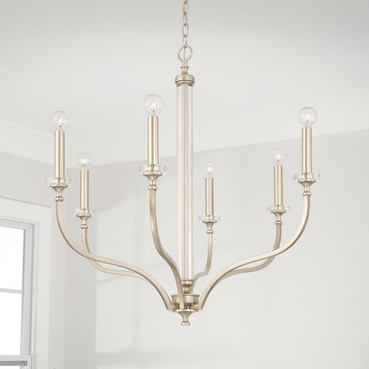 Capital Breigh 444861BS Chandelier Light - Brushed Champagne