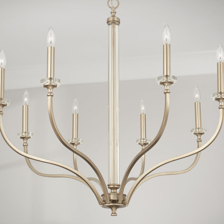 Capital Breigh 444881BS Chandelier Light - Brushed Champagne