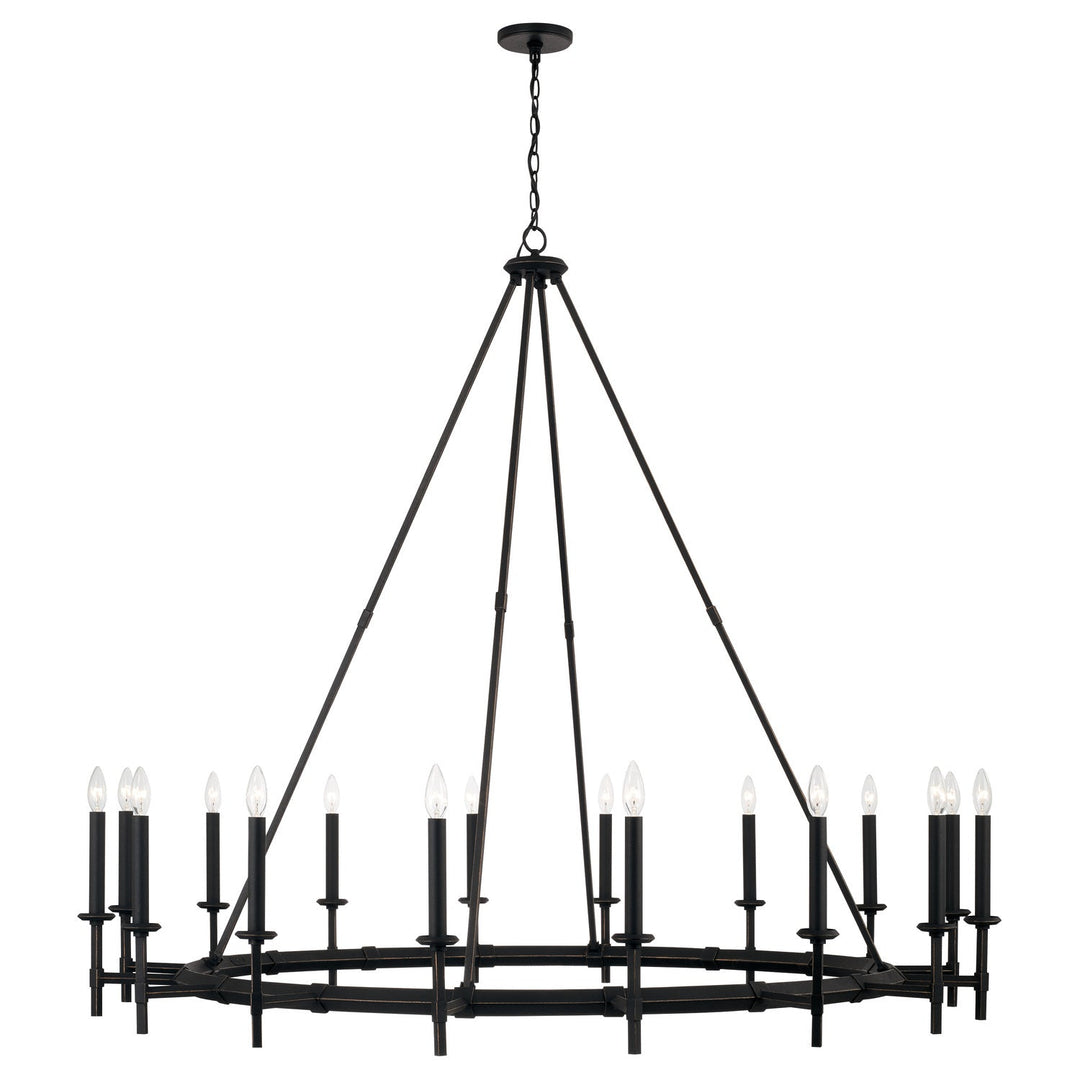 Capital Ogden 445202IH Chandelier Light - Brushed Black Iron