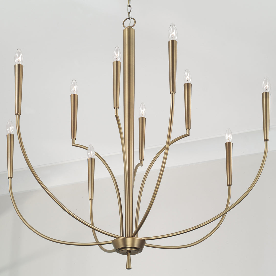 Capital Holden 445901AD Chandelier Light - Aged Brass