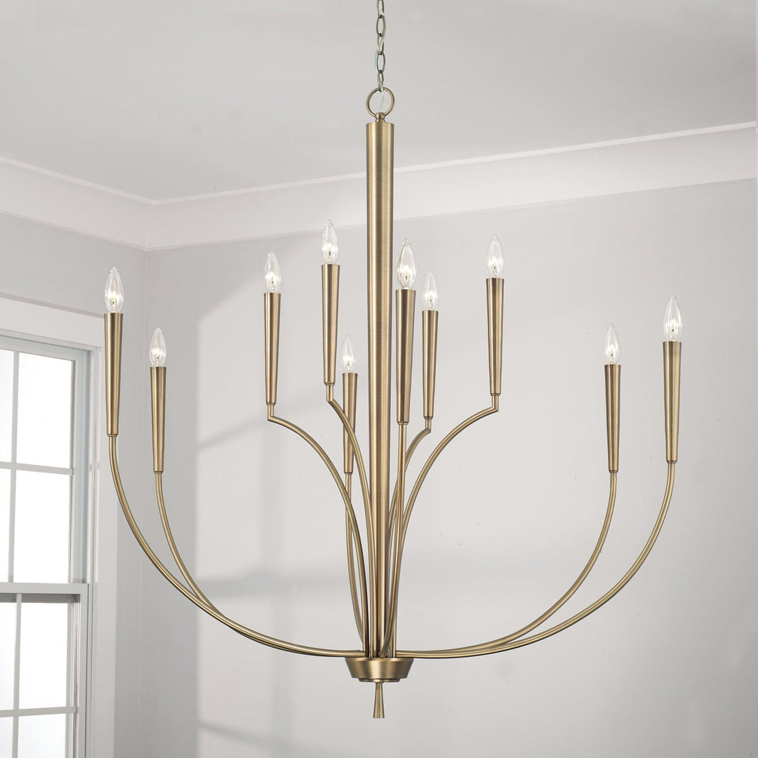 Capital Holden 445901AD Chandelier Light - Aged Brass